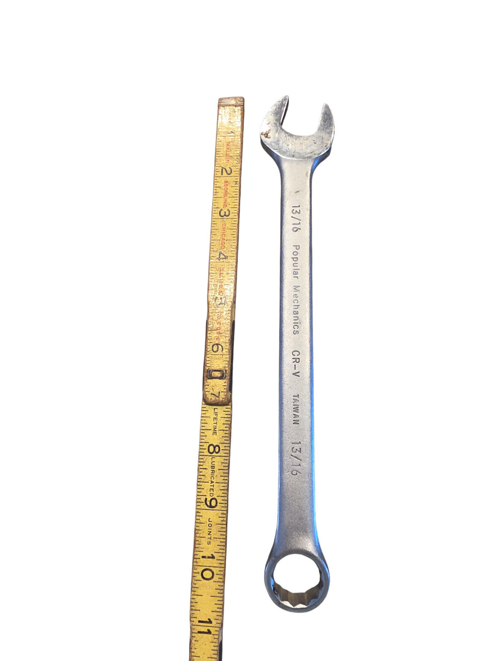 Vintage Popular Mechanics CR-V 13/16 Combination Wrench - Picture 5 of 5